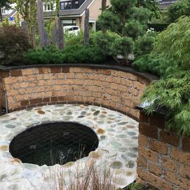 Tuin met put